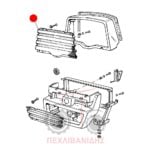 Πάνω σίτα μάσκας Landini Advantage Πάνω σίτα μάσκας Landini Advantage