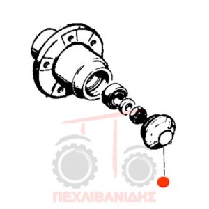 Kαπάκι τροχού Massey Ferguson 134-164