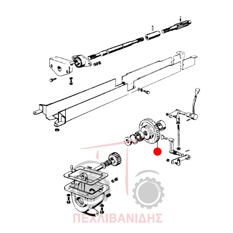 Γρανάζι κίνησης Landini 5830-8550-Frutteti