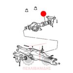 Δαχτυλίδι μπροστά διαφορικού Landini 12500-14500 Δαχτυλίδι μπροστά διαφορικού Landini 12500-14500