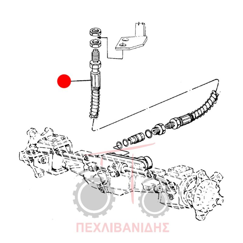 Μαρκούτσι μπροστά κάρου Landini Advantage-Rex