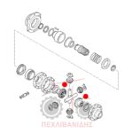 Πλανήτης μπροστά διαφορικού Landini Advantage-Rex-Vigneti Πλανήτης μπροστά διαφορικού Landini Advantage-Rex-Vigneti