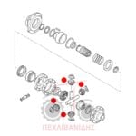Δορυφόρος μπροστά διαφορικού Landini Advantage-Frutteti-Vigneti Δορυφόρος μπροστά διαφορικού Landini Advantage-Frutteti-Vigneti