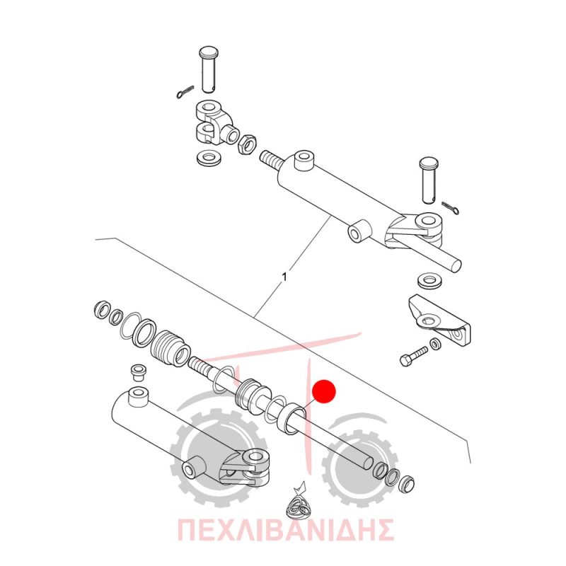 Εξπάντερ μπουκάλας τιμονιού Landini 8500-8550-Frutteti-Rex-Vigneti