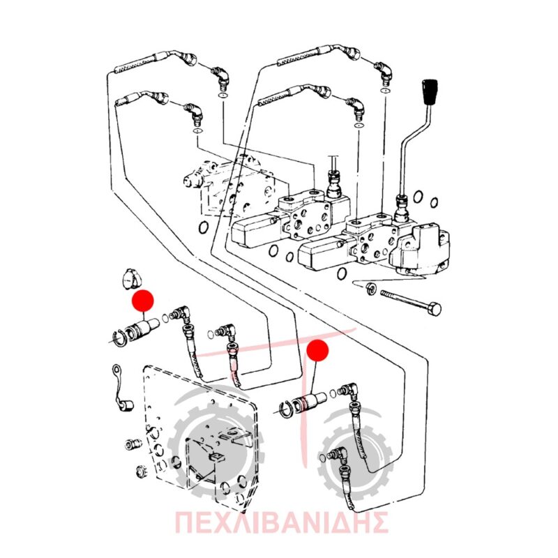 Ταχυσύνδεσμος σβάρνας Landini 5860-Frutteti-Trekker Ταχυσύνδεσμος σβάρνας Landini 5860-Frutteti-Trekker
