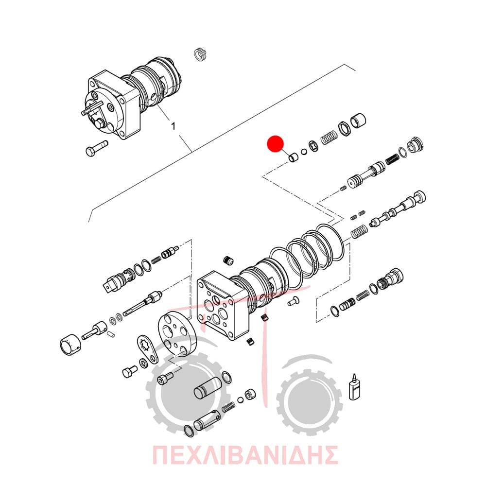 Βαλβίδα υδραυλικού Landini Globalfarm-Powerfarm-Rex