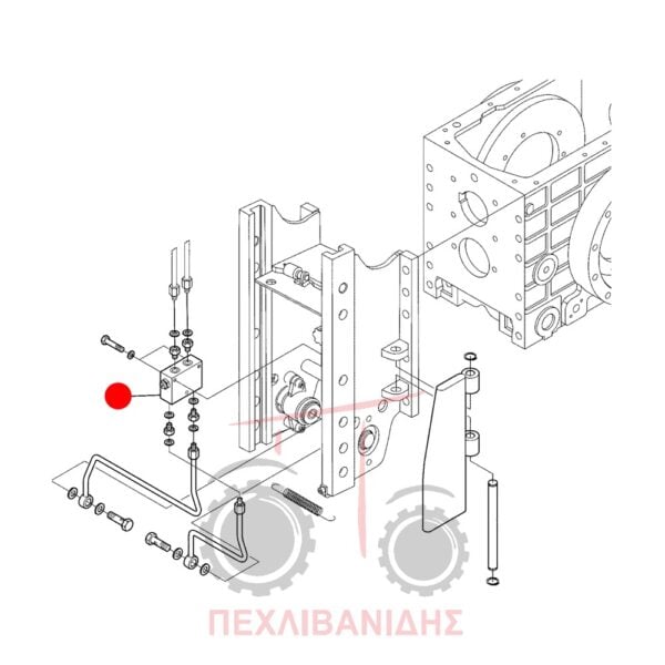 Βαλβίδα ρύθμισης κόντρας λάμας Landini Vigneti
