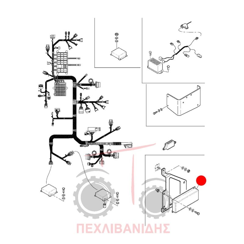 Εγκέφαλος υδραυλικού Landini Powermax 145-165-180