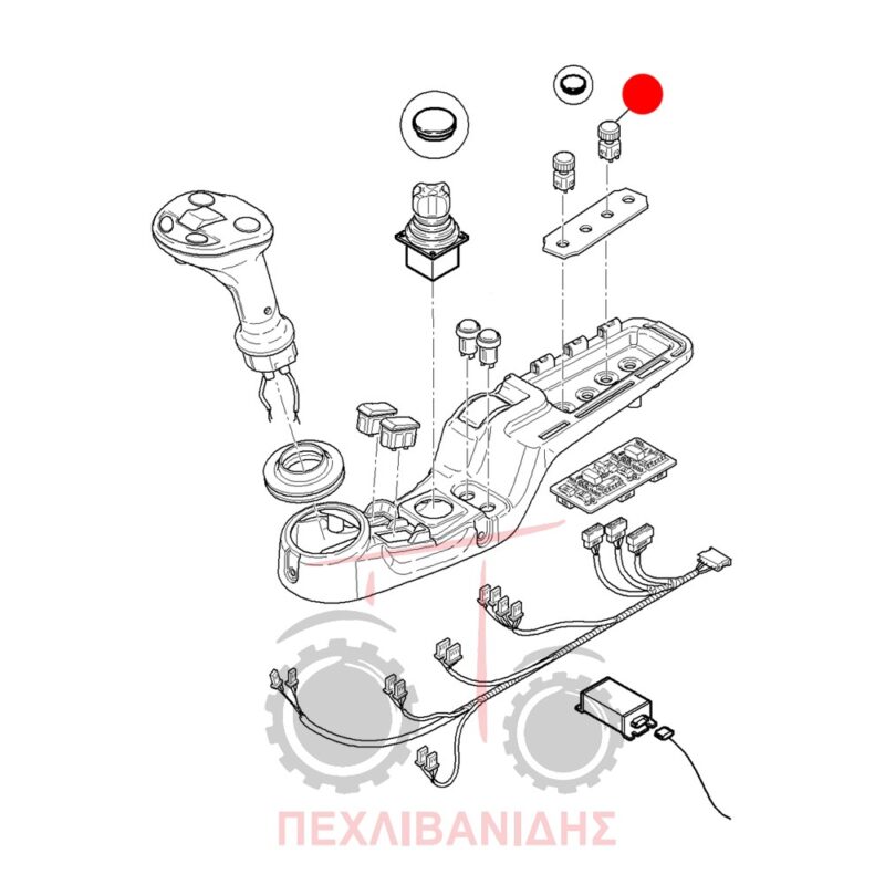 Κιτ ποτενσιόμετρού υδραυλικού Landini Powermaster-Powermax Κιτ ποτενσιόμετρού υδραυλικού Landini Powermaster-Powermax