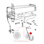 Λεβιές χειριστηρίου υδραυλικού Landini 6870-Trekker Λεβιές χειριστηρίου υδραυλικού Landini 6870-Trekker