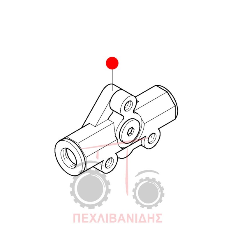 Πλάκα φέτας χειριστηρίου υδραυλικού Landini Rex-Vigneti
