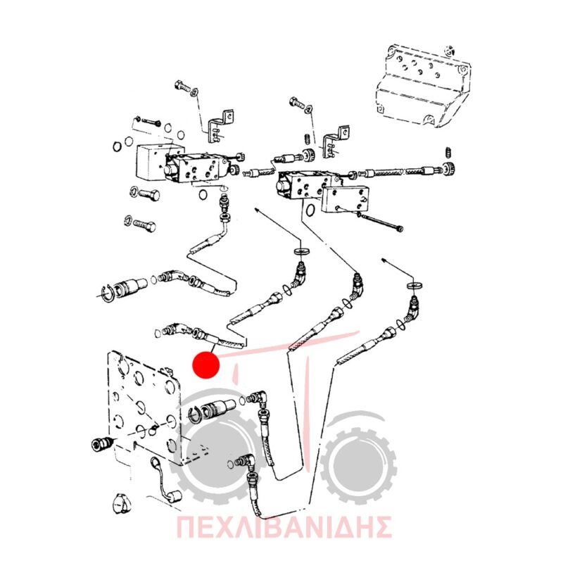 Σωλήνας υδραυλικού Landini 5860-6880-Blizzard
