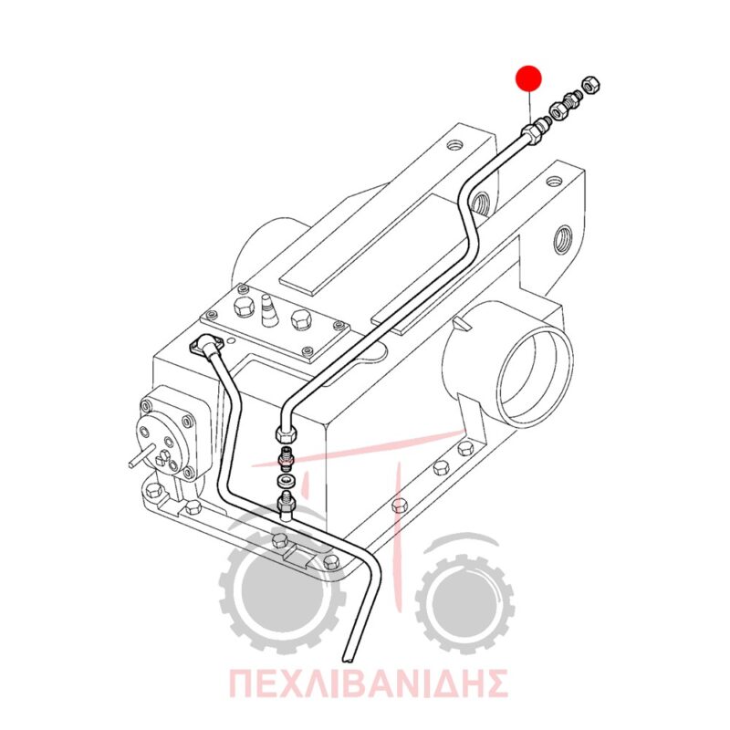 Σωλήνας υδραυλικού Landini Rex Σωλήνας υδραυλικού Landini Rex