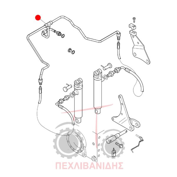 Σωληνάκι υδραυλικού Landini Powerfarm