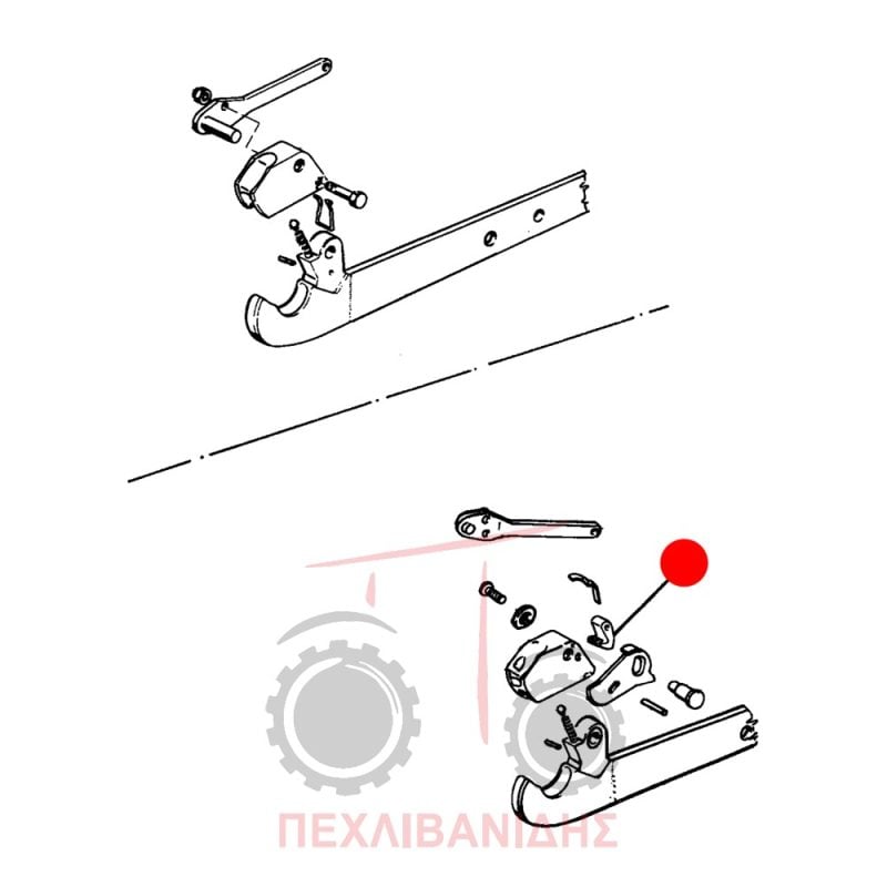Ασφάλεια χούφτας υδραυλικού Landini 10000-12500-13000-14500 Ασφάλεια χούφτας υδραυλικού Landini 10000-12500-13000-14500