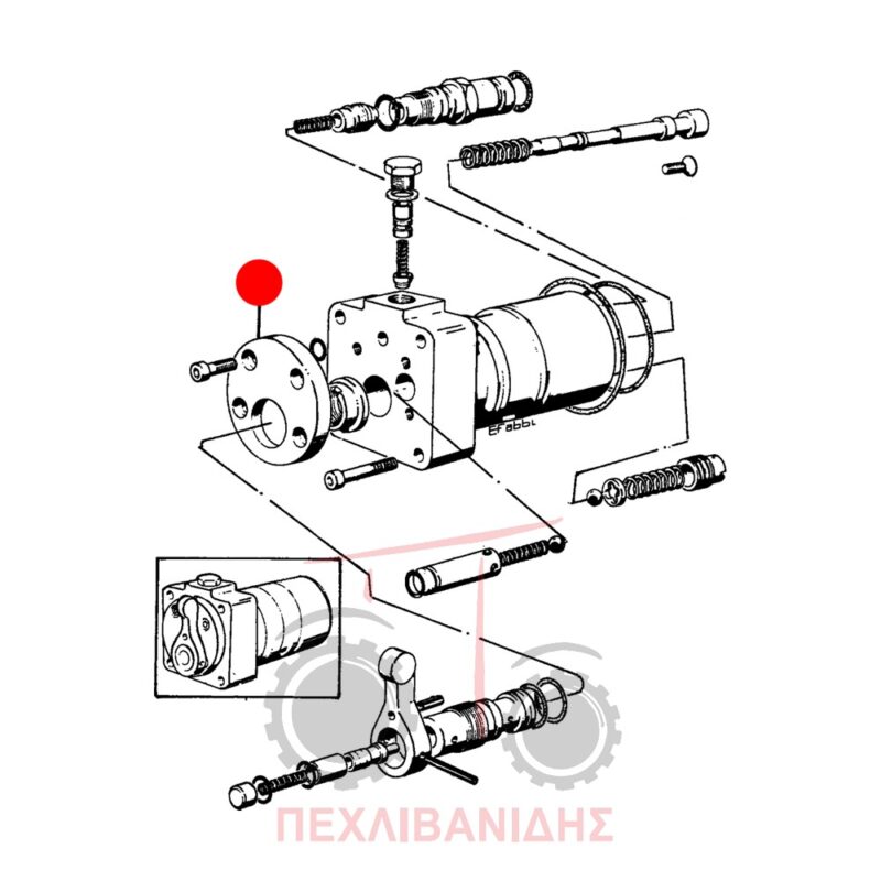 Πλακάκι εγκεφάλου υδραυλικού Landini 5830-5500-10000-Frutteti Πλακάκι εγκεφάλου υδραυλικού Landini 5830-5500-10000-Frutteti