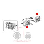 Μπροστά τετράγωνο φανάρι Landini 5500-6500 Μπροστά τετράγωνο φανάρι Landini 5500-6500