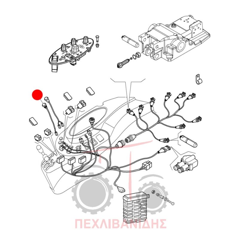 Διακόπτης ενεργοποίησης υδραυλικού Landini Vigneti