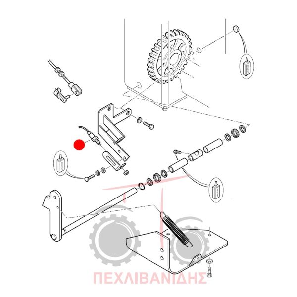 Διακόπτης park-lock Landini Landpower
