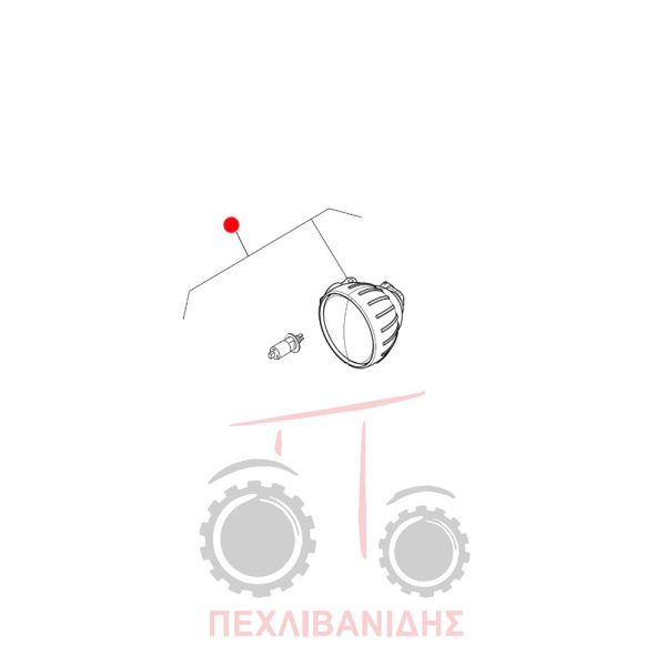 Φανάρι καμπίνας Landini Rex
