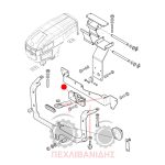 Κλειδαριά καπό Landini Landpower-Powerfarm-Rex-Trekker Κλειδαριά καπό Landini Landpower-Powerfarm-Rex-Trekker