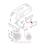 Αριστερό πλαϊνό πλαστικό καπό Landini Rex-Technofarm Αριστερό πλαϊνό πλαστικό καπό Landini Rex-Technofarm