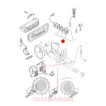 Βάση αισθητήρα θερμοκρασίας aircondition Landini Legend-Mythos Βάση αισθητήρα θερμοκρασίας aircondition Landini Legend-Mythos