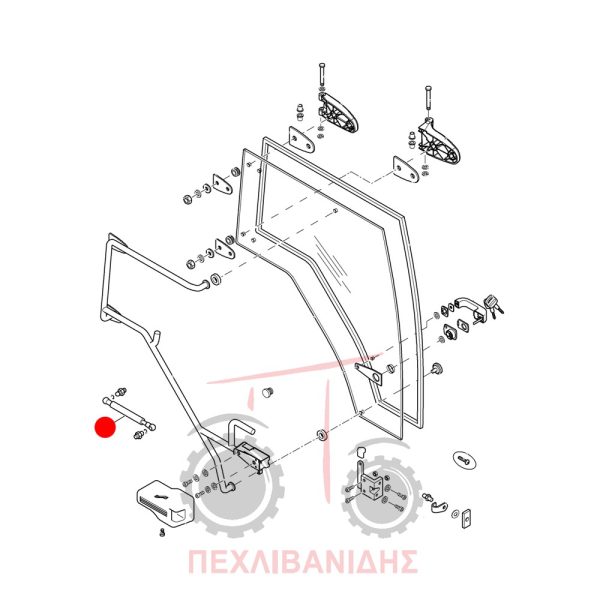 Μπουκάλα πόρτας Landini Landpower-Powermax-Powermondial