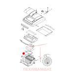 Πλαστικό καπάκι οροφής Landini Advantage-Rex Πλαστικό καπάκι οροφής Landini Advantage-Rex