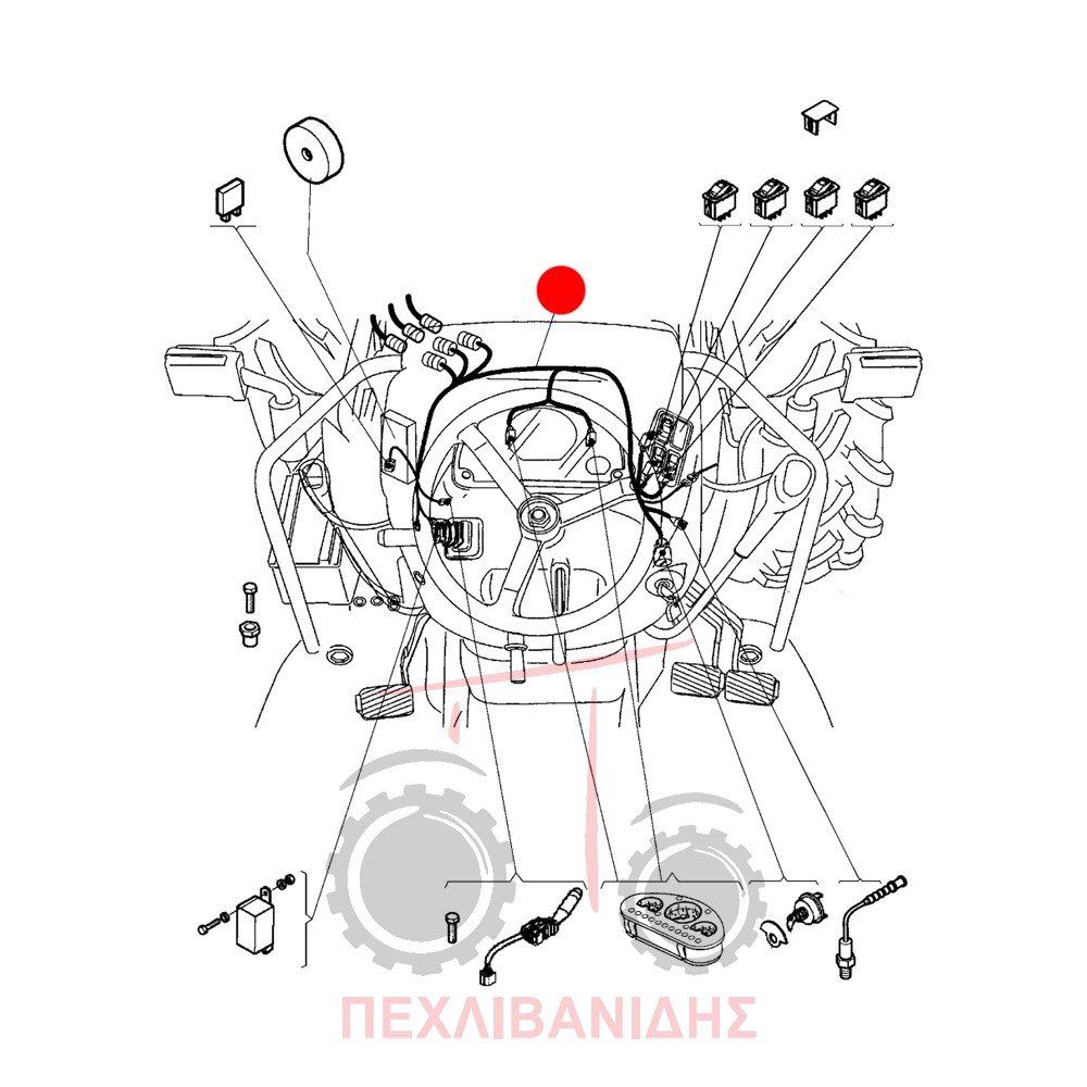 Καλωδίωση Landini Rex