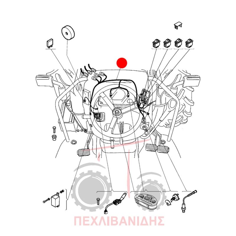 Καλωδίωση Landini Rex Καλωδίωση Landini Rex