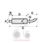 Οβάλ σελασιέ πάνω Ford 5610-6610-7610