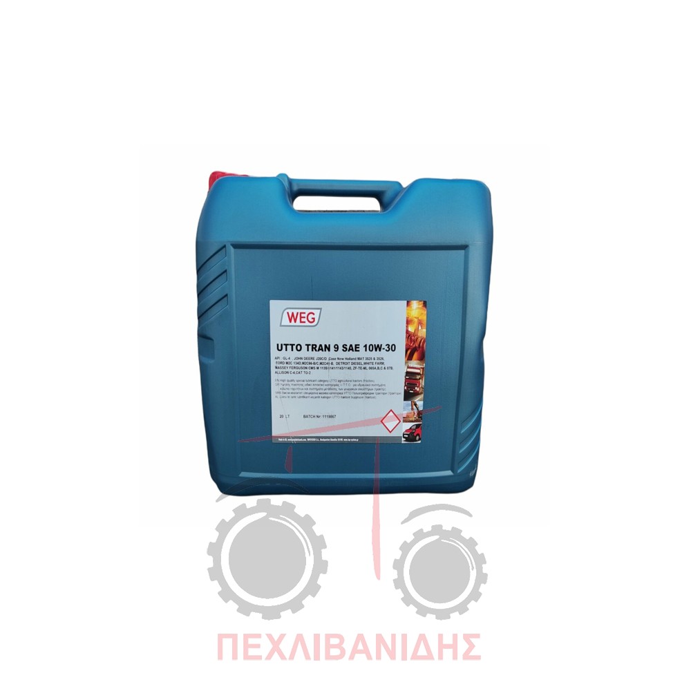 Λάδι σαζμάν 10W30 Weg 20 Lit