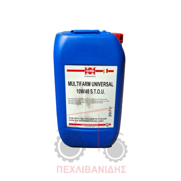 Λάδι σαζμάν 10W40 Stou Columbia 20 Lit