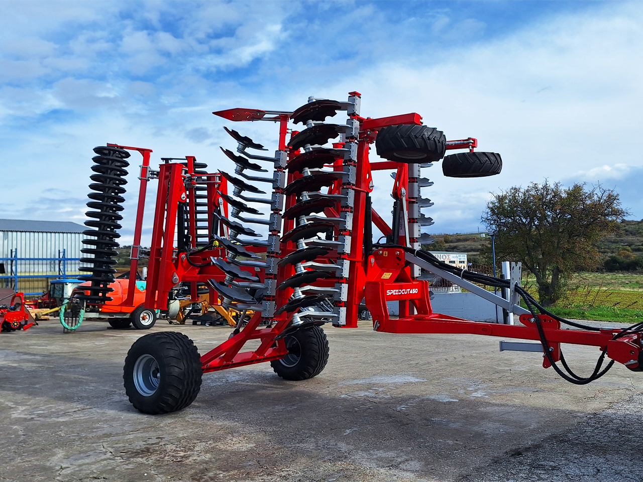 TERRA DISK Heavy-Duty Trailed 4.5 m – 32 Discs with 610 mm Disc Diameter - Image 5