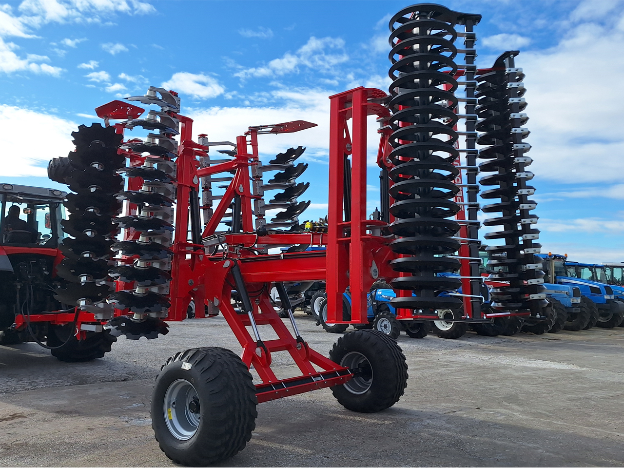 TERRA DISK Heavy-Duty Trailed 4.5 m – 32 Discs with 610 mm Disc Diameter