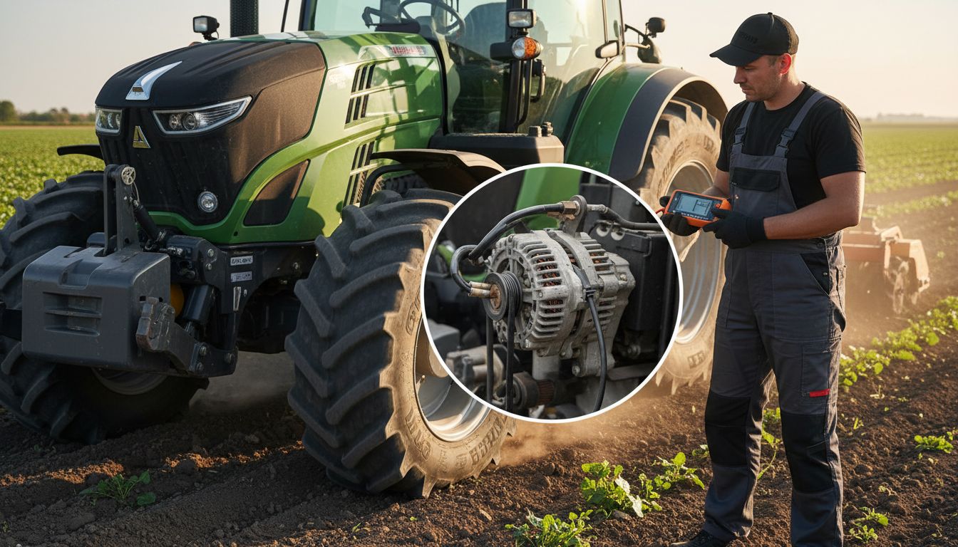 Tractor Alternator Explained: Functions, Types, Maintenance - Pexlivanidis