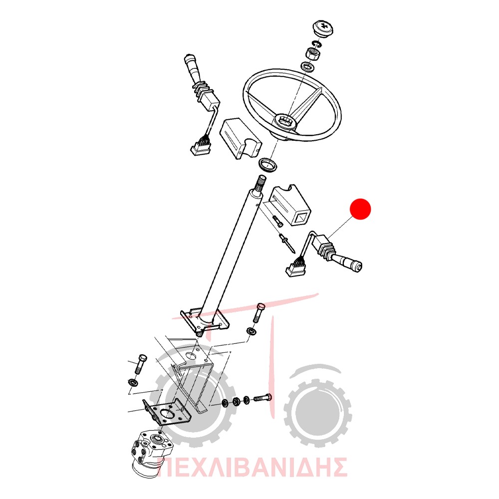 Διακόπτης Speedshift Massey Ferguson 6100-6200