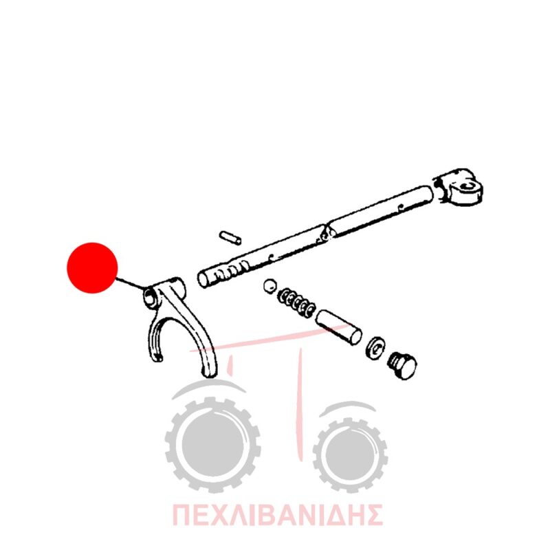 Φουρκέτα ταχυτήτων Landini Advantage-Powerfarm-Rex Φουρκέτα ταχυτήτων Landini Advantage-Powerfarm-Rex