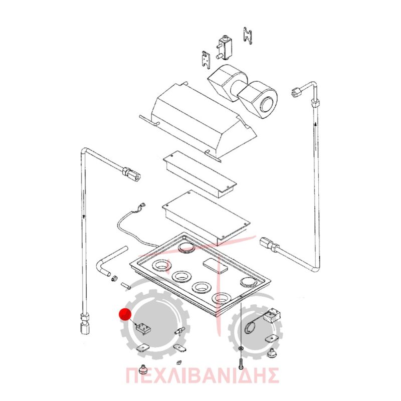 Διακόπτης aircondition Landini Advantage-Rex-Vigneti Διακόπτης aircondition Landini Advantage-Rex-Vigneti