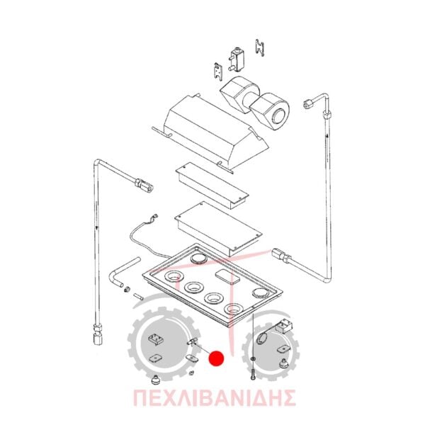 Διακόπτης καλοριφέρ ζεστό - κρύο Landini Advantage-Blizzard-Rex-Vigneti