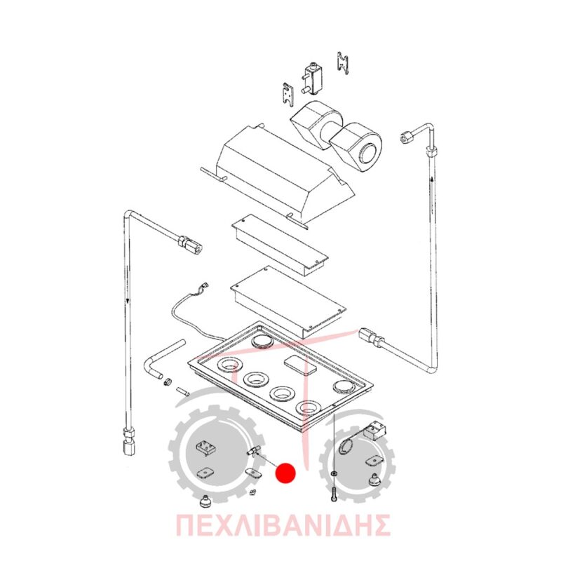 Διακόπτης καλοριφέρ ζεστό - κρύο Landini Advantage-Blizzard-Rex-Vigneti