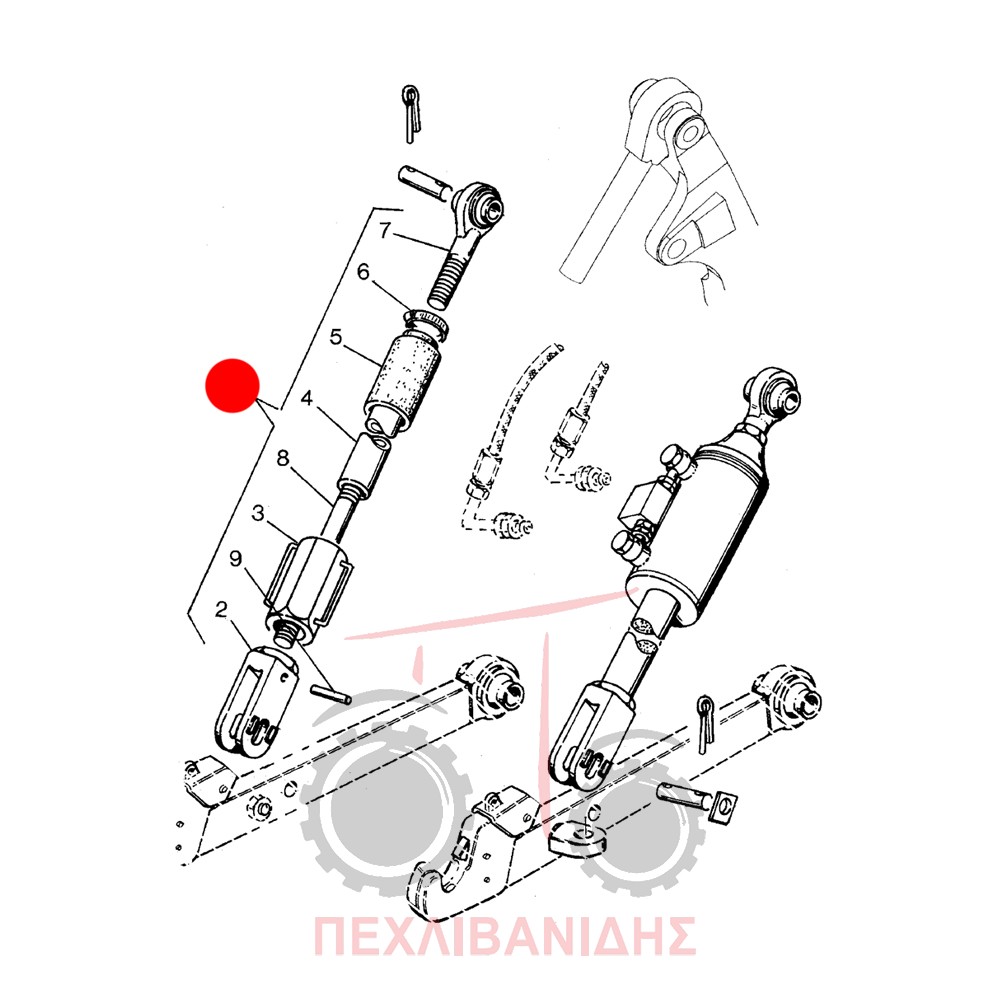 Λατέρνα Landini Legend 105-130-145-165