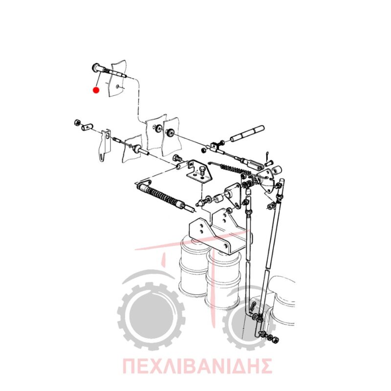 Ντίζα στοπ Massey Ferguson 2600-2700