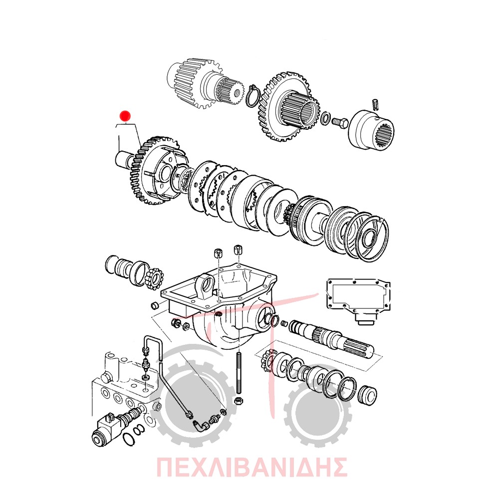 Καμπάνα κίνησης Massey Ferguson 3690-8160