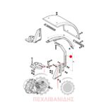 Μπράτσο φτερού Massey Ferguson 5400-6400-7400-8400 Μπράτσο φτερού Massey Ferguson 5400-6400-7400-8400