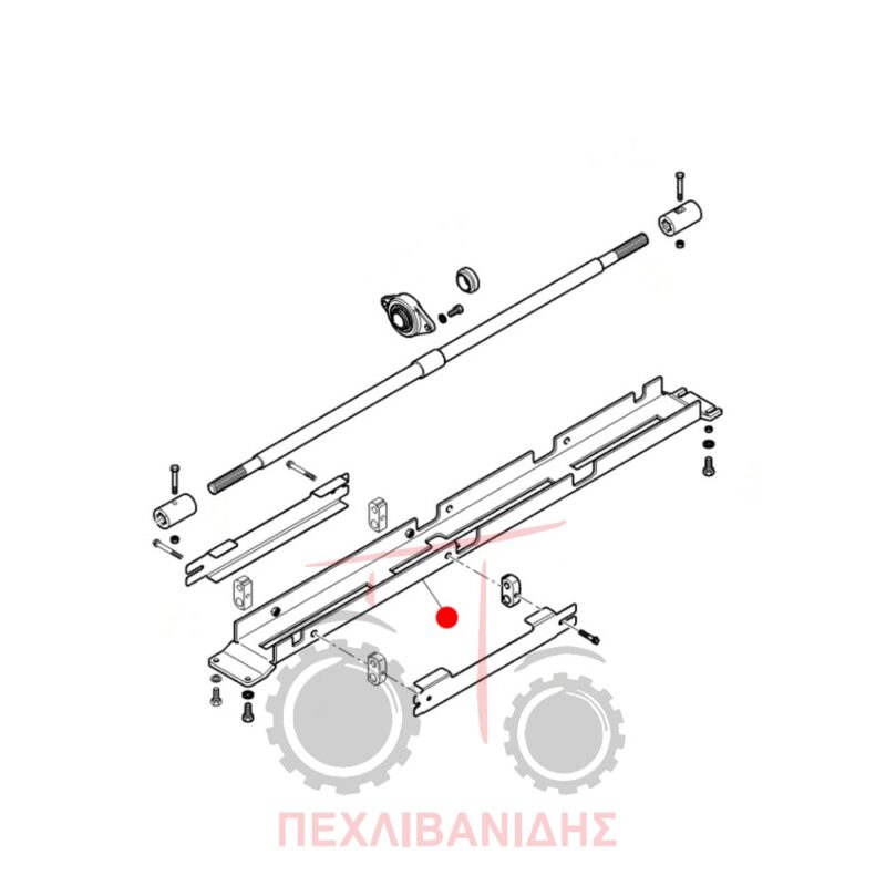 Προστατευτικό άξονα Massey Ferguson 5400-6400