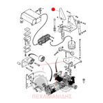 Προστατευτική λαμαρίνα βάσης καμπίνας Massey Ferguson 6400-7400 Προστατευτική λαμαρίνα βάσης καμπίνας Massey Ferguson 6400-7400