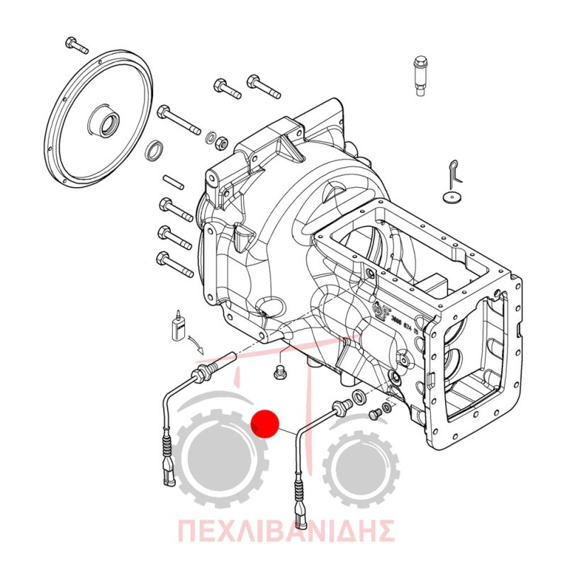 Αισθητήρας στροφών PTO Landini Legend-Rex-Vision Αισθητήρας στροφών PTO Landini Legend-Rex-Vision