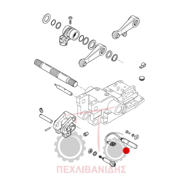 Πείρος ανταπόκρισης 25 kN Landini Advantage-Globus-Rex